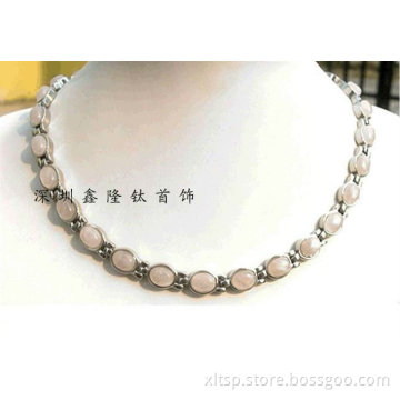 TT81 Pink Diamond Jewellery Necklace